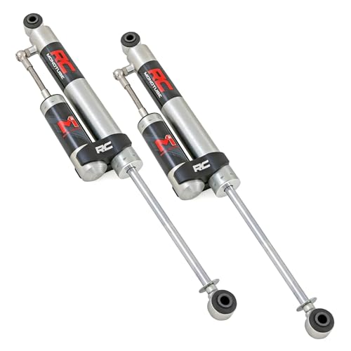 Rough Country M1R Monotube Rear Shocks with External Reservoir for Chevy Colorado & GMC Canyon 2WD/4WD (2015-2022) w/2.5-6