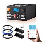 Mjbsan Batteria al litio da 24 V, 320 Ah, autonomia LiFePO4, 8192 Wh, 200 A, BMS e protezione a bassa temperatura, 8000 cicli e durata di 10 anni, per camper, camper