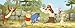 Produktbild Wandbild Tapeten der Foto Kinder Winnie Lesson One 202 x 73 Kinder Disney Pooh Cartoon