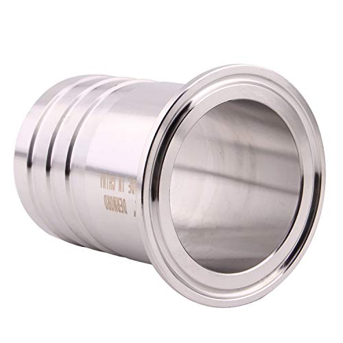 DERNORD 2" Tri Clamp to 2" Hose Barbed Adapter SUS304 Sanitary Hose Barb Pipe Fitting (2 Inch Barb Hose) by DERNORD - Used condition - Image 6