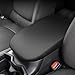 AOMSAZTO Console Armrest for Toyota RAV4 2019 2020 2021 2022 2023 2024 2025 Middle Leather Console Cover Black