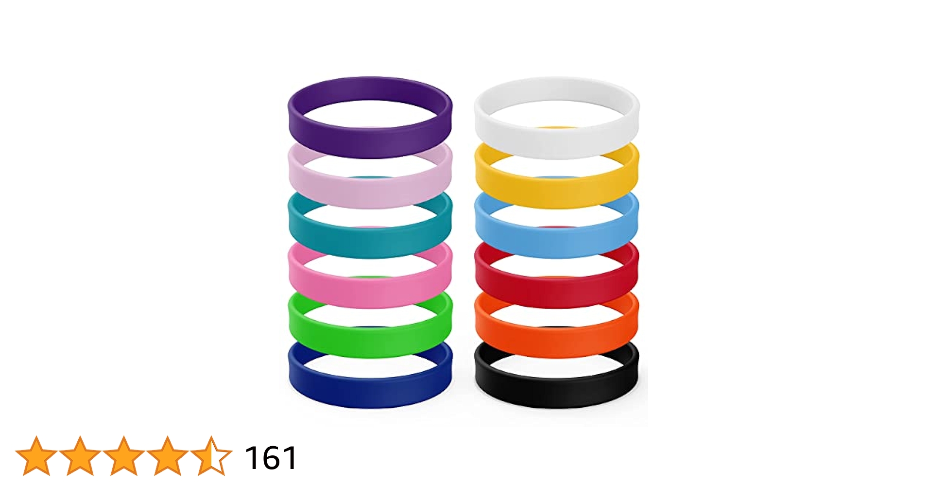 7*7様 REHAB VARIETY PACK Rubber bracelet 20Pcs Silicone Wristbands for Events, 10 Colors Waterproof