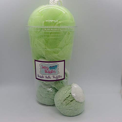 Coconut Lime Bubble Bath Truffle Shake by Sassy Bubbles