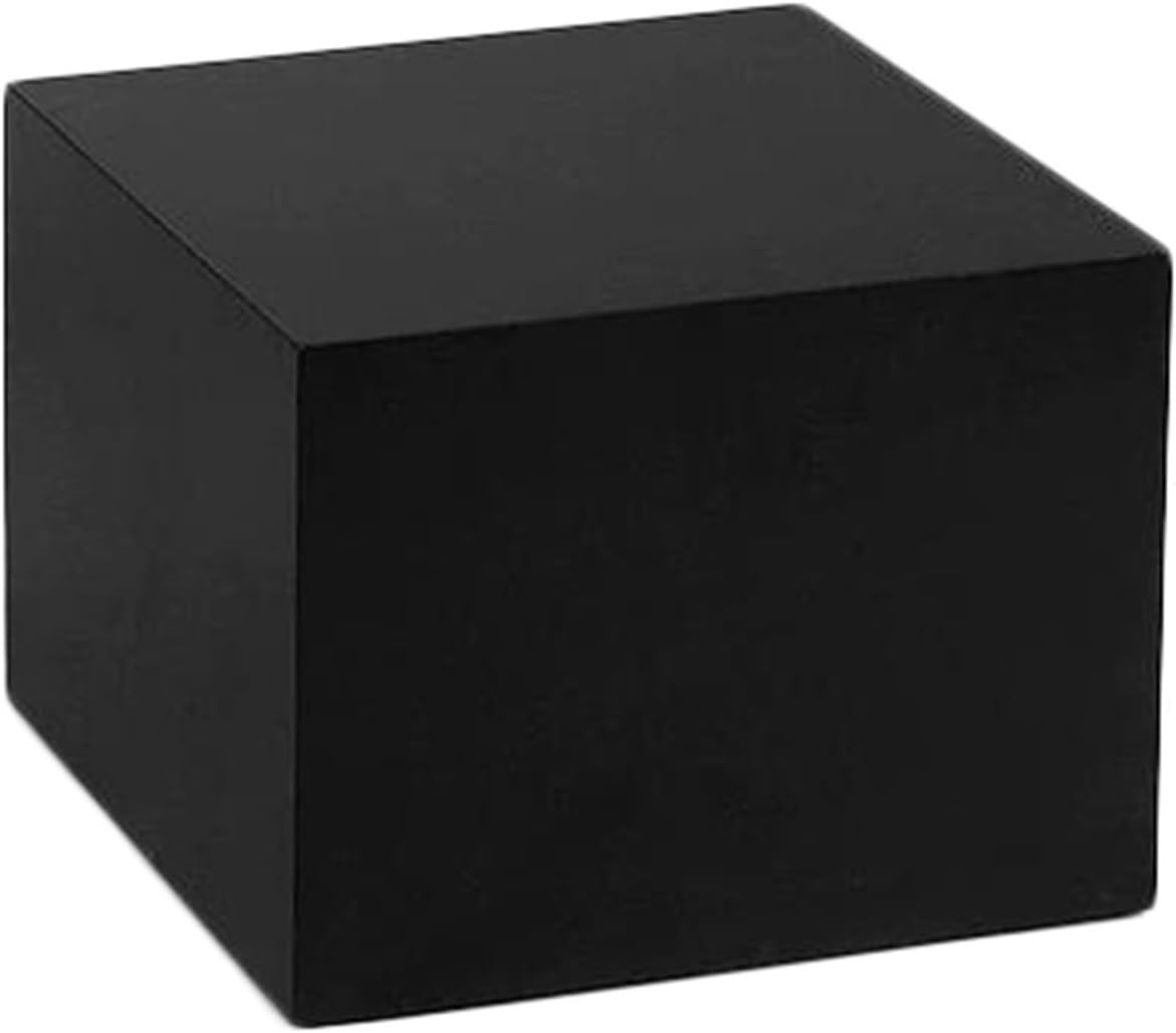 Large Rectangular Display Pedestal Stand for Bridal Shop, Mannequins, Collectibles, Bags & Shoes - Portable Black Base (40x50cm) - Ideal Showcase Risers for Retail Display