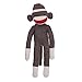 Original Sock Monkey Knitted Puppet Gift Present Stuffed Animal Plush Baby Doll 40
