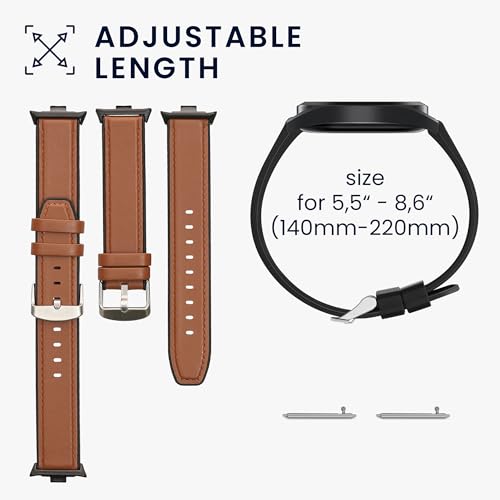 Correa de cuero y silicona para Smartwatch Xiaomi miniatura 5