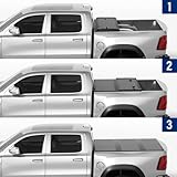 Tono King FRP Hard Tri-fold Tonneau Cover Fold Truck Bed Covers Compatible with 2015-2026 Ford F150 | F150 Lightning 5' 5" Bed (66") - Image 2