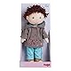 HABA Puppe Lian – Weiche Stoffpuppe 30 cm, ideal für Babys und Kleinkinder, waschbar & leicht an- und ausziehbar, ab 18 Monaten – 1302109001