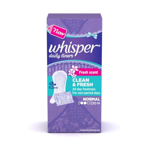 Whisper Pantyliner Intimate Wipes (2 g, Pack of 1) - Image 2