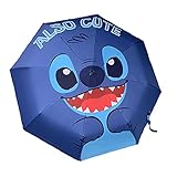 YJZINING Cartoon Umbrellas Auto Open Folding Kawaii Umbrella Waterproof Anti-UV Protection Umbrella