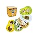 Ortopad Bamboo Fun Pack, Junior Size, 50/Box