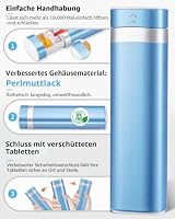 Betife Tablettenbox 7 Tage, BPA Frei Pillendose Klein Für Unterwegs – Ansicht 4
