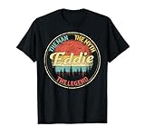 Visit Our Legendary Store With Custom Name Apparel Eddie The Man The Myth The Legend Men Personalized Name T-Shirt Black Small Classic Fit Crew Neck Short Sleeve Personalized Father's Day