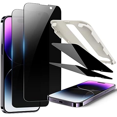 Mohave iPhone 14 Pro Tempered Glass Installation Frame HD Clear Screen Protector Cover
