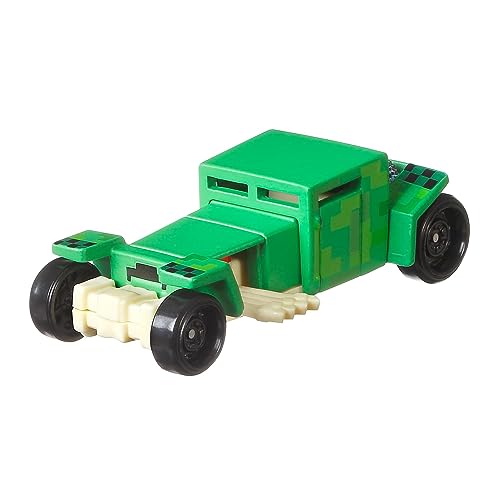 Hot Wheels 2020 Minecraft Gaming 1/64 Character Cars -Creeper Vehicle (1/7)