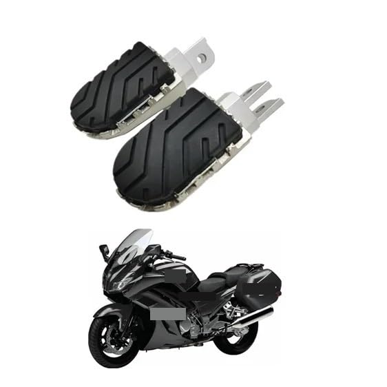 Pédales moto repose-pieds pour FJR1300 et FJR1200 en alliage d'aluminium robuste