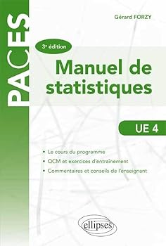 Paperback UE4 - Manuel de statistique - 3e éd. [French] Book