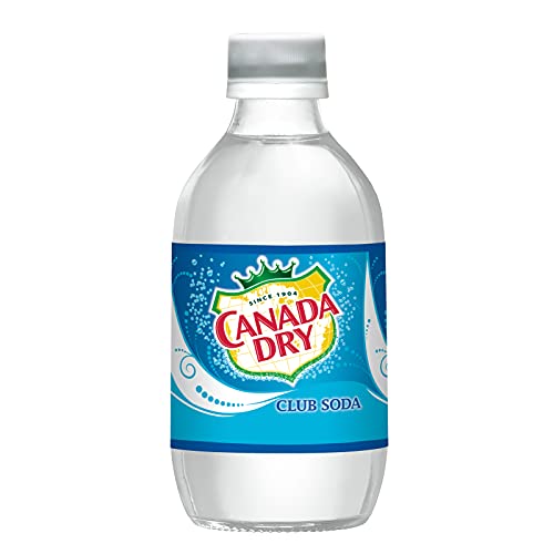 Canada Dry Club Soda, 10 Fluid Ounce Glass Bottle, 6 Count