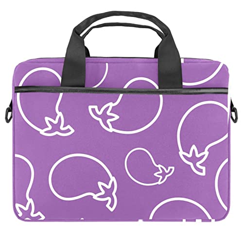 Sac à bandoulière ordinateur violet pour protéger des chocs légers