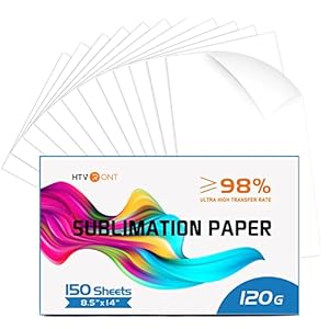 HTVRONT Sublimationspapier 150 Blatt