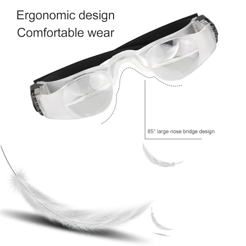 Binoculares manos libres 4X con lentes polarizados miniatura 7