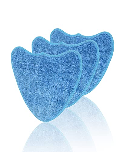 BONBELONG Juego de 3 almohadillas de microfibra para limpiador a vapor compatibles con Vax Steam Cleaner S85-CM, S86-SF-P, S86-SF-T, S86-SF-C, S86-SF-CC, S2ST, S2S, VRS29M, VRS26 Cover