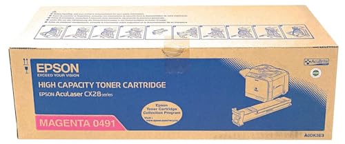Image of Epson Toner cartridge Original 1x Magenta C13S050491 Aculaser CX 28 DTN
