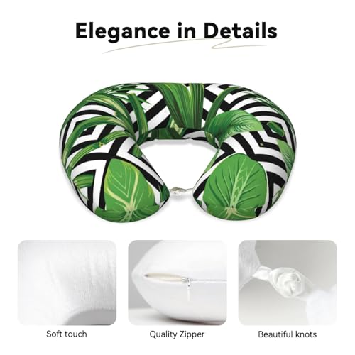 Almohada Cervical de Espuma para Viaje Negra miniatura 4