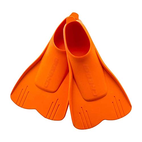 Ailettes courtes natation enfants bleu pour piscine et snorkeling