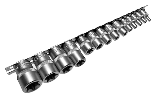 Douilles Torx extérieures Alkan en acier robuste de haute précision E4-E24