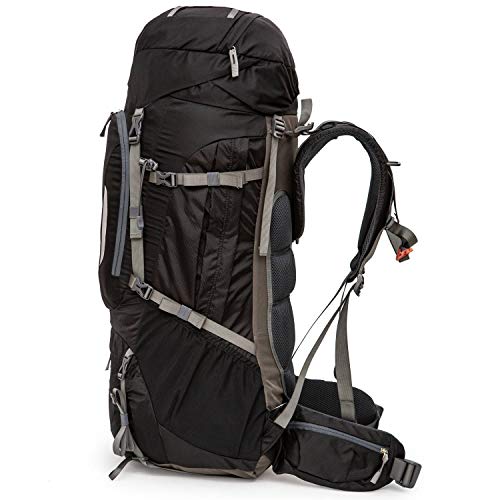 Aveler 65Liters 80Liters Water Resistance Nylon Internal Frame Hiking Backpack With Intergated Rain Cover Large #TOP5