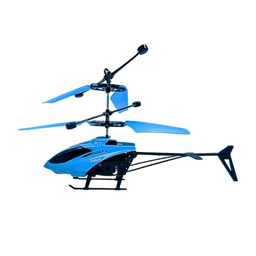 Image of Hand Controlled RC Helicopter | Infrared Gesture Sensor | Altitude Hold | Rechargeable Flying Toy for Kids & Adults | USB Charging | Indoor Outdoor | Multicolor