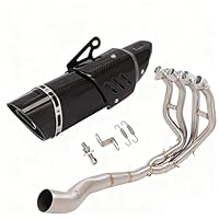 Amazon | FIRECARP ZX-25R バイクマフラー, エキゾーストパイプ