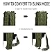 Rothco Convertible Medium Transport Pack – Tactical Backpack Outdoor Hiking MOLLE Bag