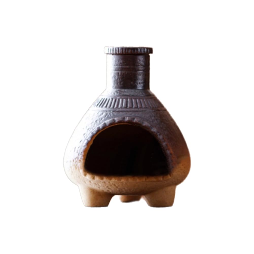 UDSKNV[KSL Ceramic Burner Ceramic Incense Holder Sandalwood Sage Burning Tray Meditation Decor Holder White Sage Holder