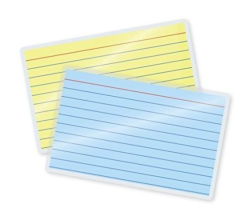Qty 200 File Card Laminating Pouches 3.5 x 5.5