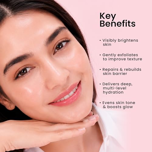 Image of Foxtale Lightweight Brightening Face Moisturiser with Vitamin C & Niacinamide |Brightens & Evens Skin Tone, Fades Dark Spots & Deeply Hydrates | For Normal to Dry Skin | For Men & Women | 100 ml