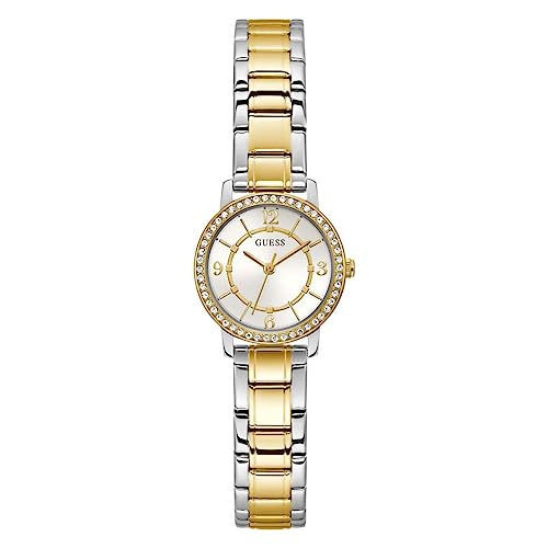 GUESS Ladies GW0468L4 28mm Silver Tone Watch