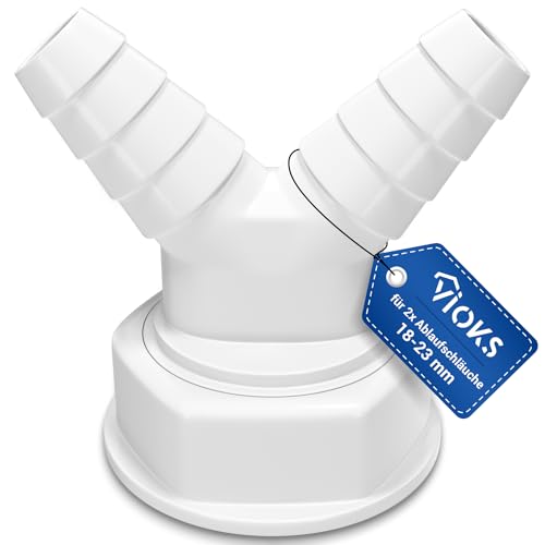 Waschmaschine Abfluss Adapter 40mm - Für Geschirrspüler & Trockner