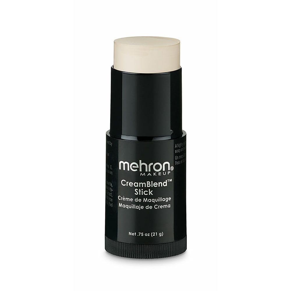 Mehron Makeup CreamBlend Stick - LIGHT 0, Cream Foundation