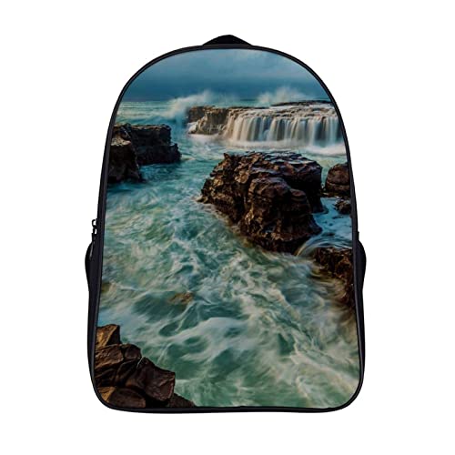 Sac d'école sac à dos scolaire pour enfants imperméable 40x28x16cm
