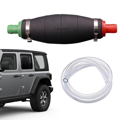 ABS Manual Transfer Pump, Hand Siphon Extractor, Portable Leak-Proof Oil Pump, 3.3ft Hose For Easy Liquid Transfer Of Petrol, Water, And Fish Tank Maintenance