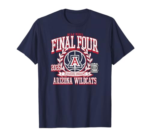 Arizona Wildcats Final Four 2026 Men's Basketball Vintage T-Shirt