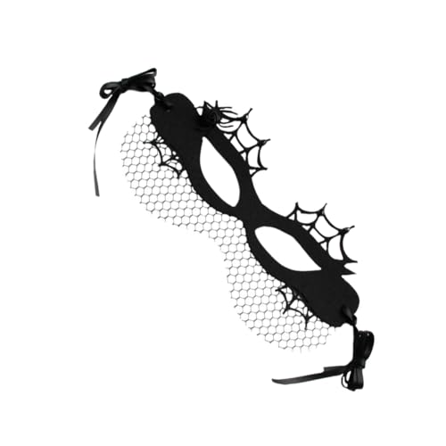 Veemoon Halloween Spider for Women Half Masquerade Prop Lightweight Felt for Parties Festivals and Cosplay Events Add Spooky Atmosphere