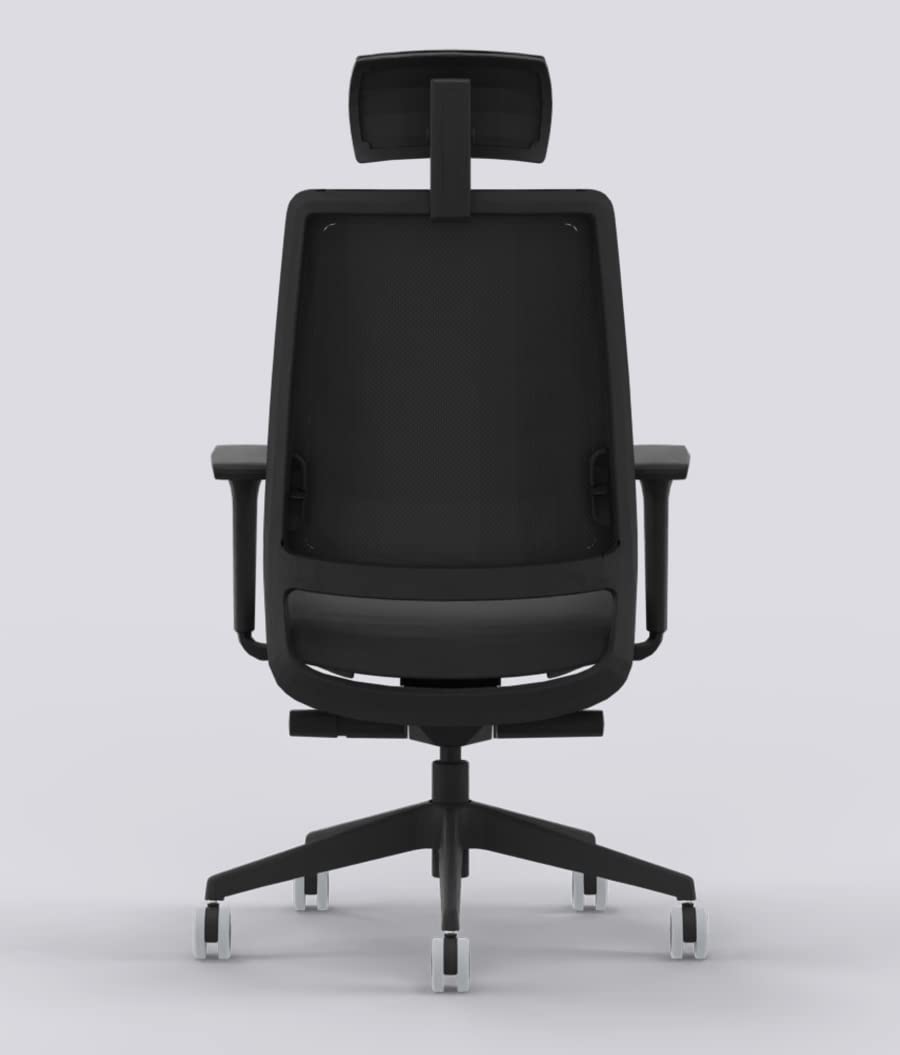 Silla de Oficina ergonómica Negra Top Gama Profesional Sense Silla o sillón de Escritorio