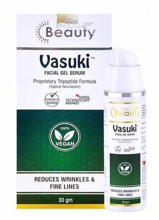 Vasuki Facial Gel Serum | Reduces Wrinkles & Fine Lines | Vegan Anti-Aging Serum - 30 gm-image-31