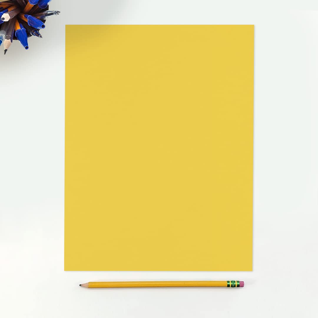 8 1/2 x 11 papier - Goldenrod (250 Ilość.)