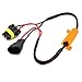 Alla Lighting 9005 9006 HB3 HB4 9012 LED Load Resistors Adapter 50W 6Ohm Error Free Fix Fog Lights Flashing Flickering/Error Code Can-bus Bypass Wiring Harness Decoder
