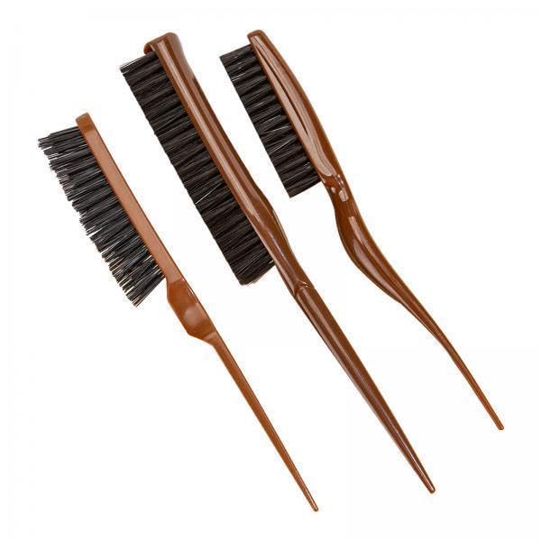 B Baosity Peine Teasing con Cerdas Flexibles y Diseño Ligero para Suavizar y Peinar el Cabello Fabricado en Nylon Estándar Adecuado para Estilistas
