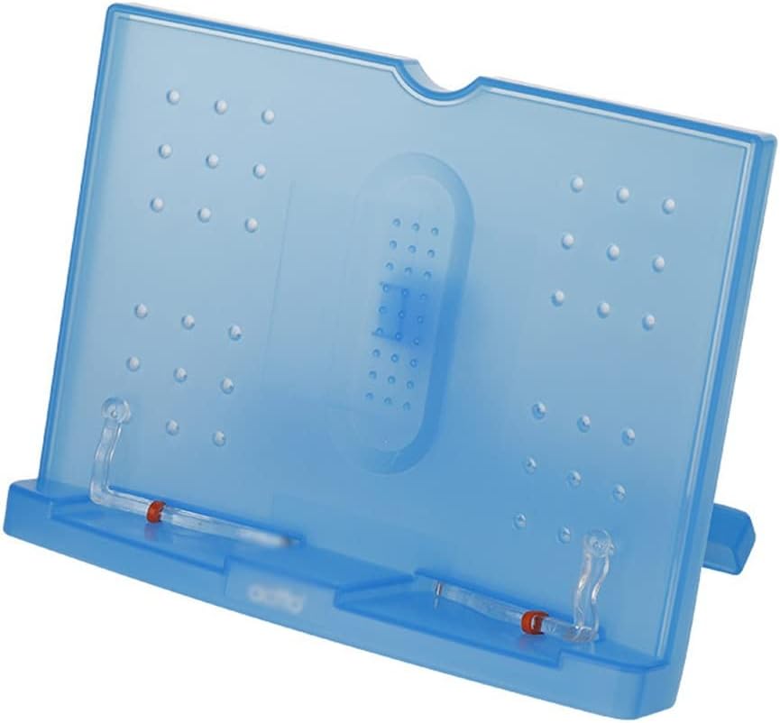 Reading Rack Student Book Standing Relief Fatigue(Blue)